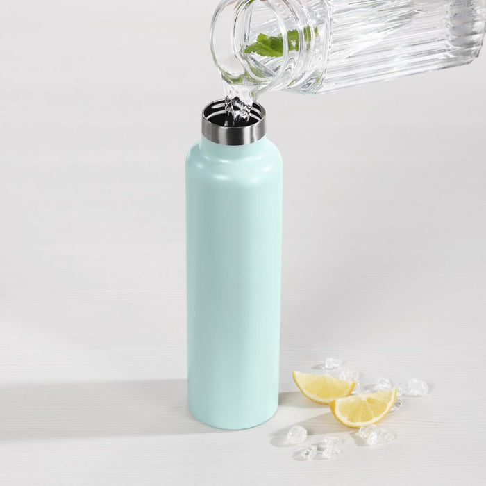 Xavax To Go liquid bottle, 750 ml, stainless steel, double insulation, screw cap