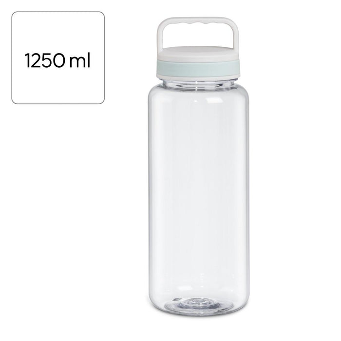 Xavax To Go liquid bottle, 1250 ml, plastic, light, transparent