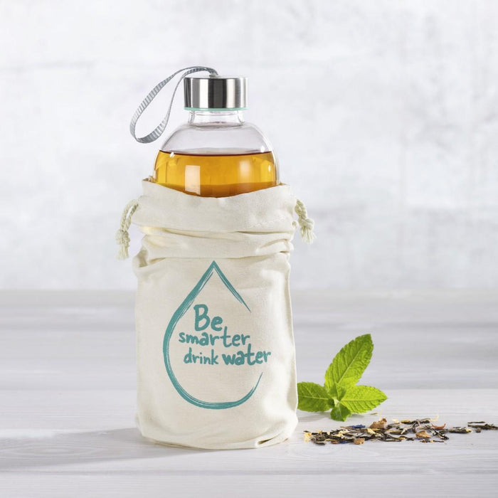 Glass bottle Xavax To Go, 1l, Protective case, For drinks
