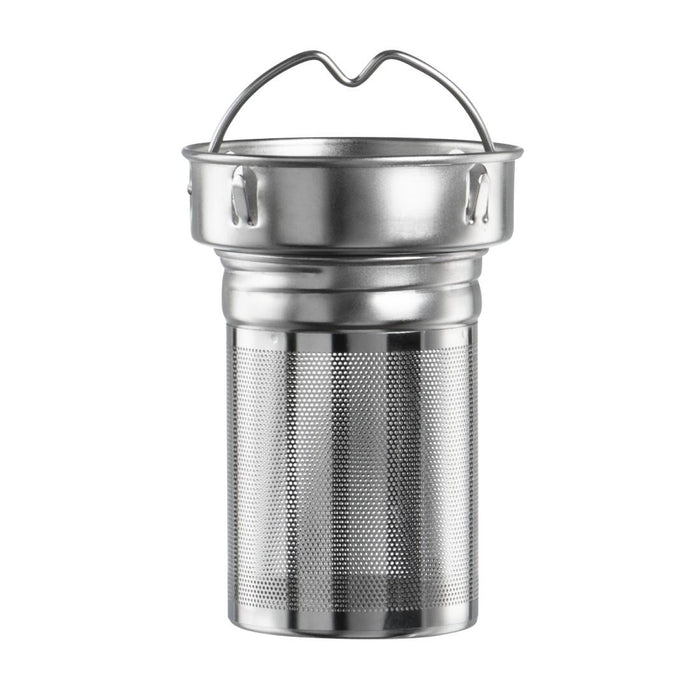 Xavax To Go Glass Bottle, 450 ml, Protective Case, Strainer