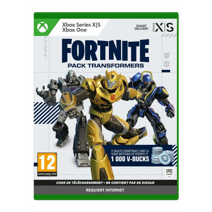Xbox One / Series X Video Game Fortnite Pack Transformers (FR) Download code - Електроника Игри<<<Компютри|