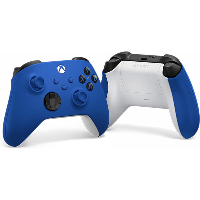 WIRELESS XBOX SHOCK BLUE CONTROLLER