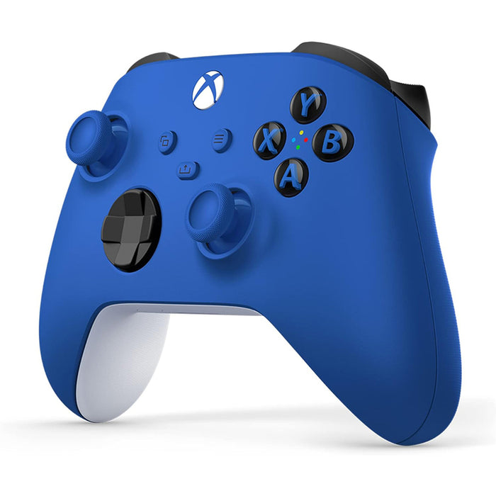WIRELESS XBOX SHOCK BLUE CONTROLLER