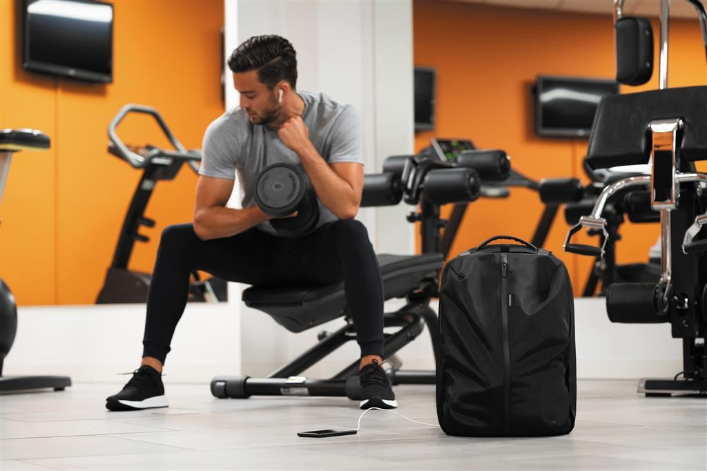 XD DESIGN ANTI-THEFT BACKPACK BOBBY FLEX GYM BAG BLACK P/N: P705.801 - RucksacksBAG-PLE<<<LuggageBAG<<<ActionPL