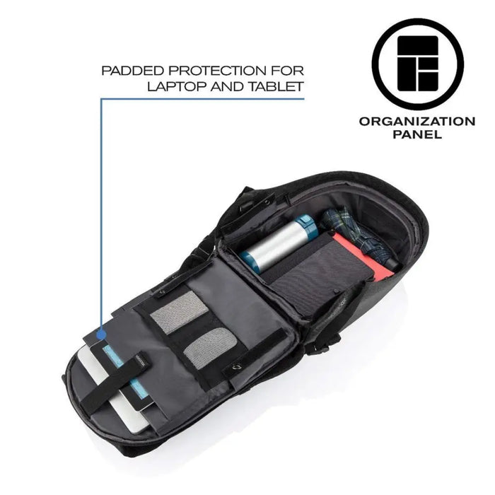 XD DESIGN ANTI-THEFT BACKPACK BOBBY HERO REGULAR BLACK P/N: P705.291 - RucksacksBAG-PLE<<<LuggageBAG<<<ActionPL