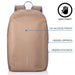 XD DESIGN ANTI-THEFT BACKPACK BOBBY SOFT BROWN P/N: P705.796 - RucksacksBAG-PLE<<<LuggageBAG<<<ActionPL