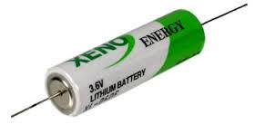 Lithium thionyl battery XENO 3.6V AA R6 2.4Ah XL060AX - with extension. wires
