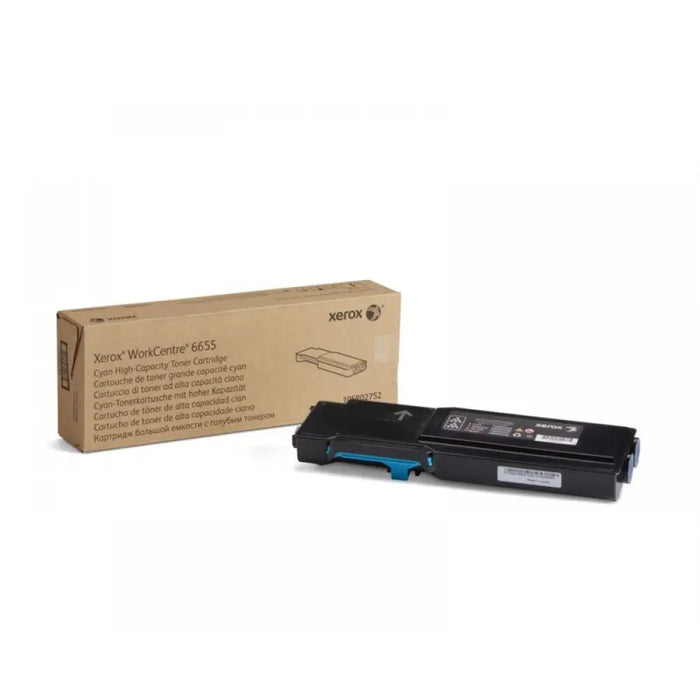 XEROX 106R02752 Toner cyan 7500 str WorkCentre 6655 - Тонери<<<Консумативи - Лазер<<<Печат Сканиране и