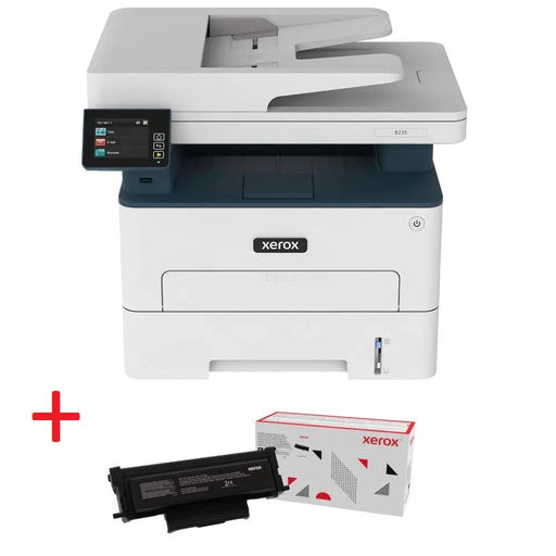 Xerox B235 A4 mono 4 in 1 MFP 34ppm. Duplex Network WiFi + Xerox Standard Toner Cartridge (3K) - Монохромни