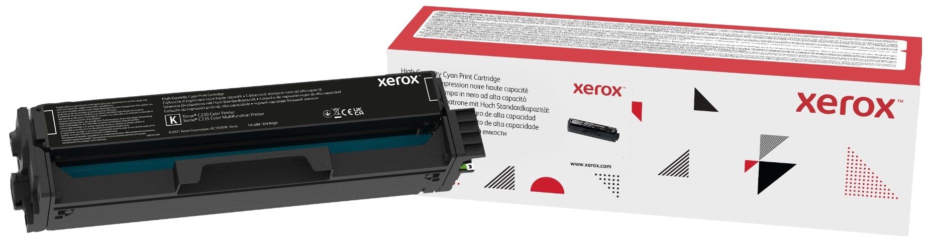Xerox Cyan high capacity toner cartridge 2500 pages C230/C235