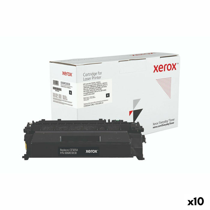 Toner Xerox CE505A Black (10 Units)
