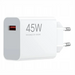 Xiaomi MDY-17-EF 45W USB-A Wall Charger - White - Cell phone USB charger<<<HurtelXML&&&Xiaomi ECO