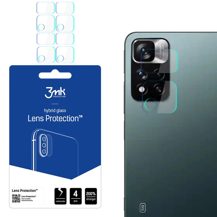 Xiaomi Redmi Note 11 Pro 4G/5G - 3mk Lens Protection™ - Cell phone tempered glass<<<HurtelXML