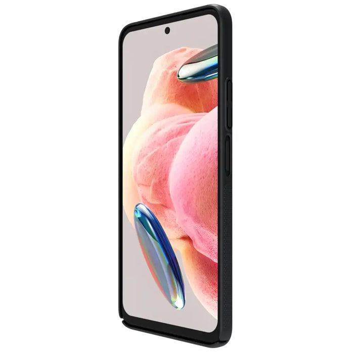 Xiaomi Redmi Note 12 Armored Case with Nillkin CamShield Case - Black - Cell phone cases and covers<<<HurtelXML
