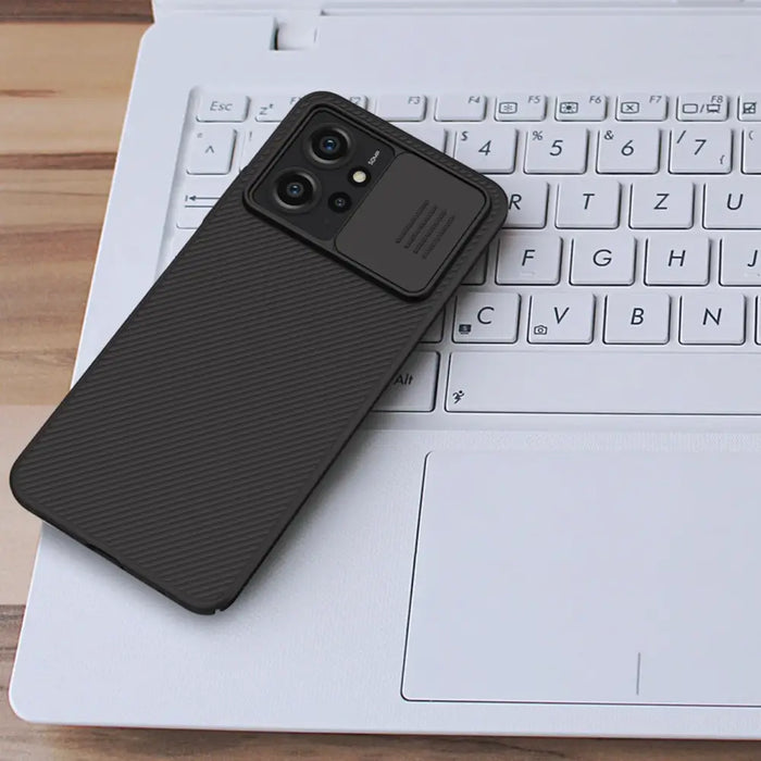 Xiaomi Redmi Note 12 Armored Case with Nillkin CamShield Case - Black - Cell phone cases and covers<<<HurtelXML
