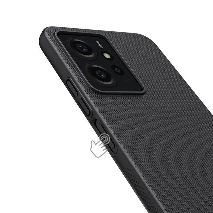 Xiaomi Redmi Note 12 Nillkin Super Frosted Shield armored case - black - Cell phone cases and covers<<<HurtelXML