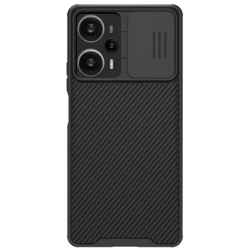 Xiaomi Redmi Note 12 Turbo / Xiaomi Poco F5 Armored Case with Nillkin CamShield Pro Case - Black - Cell phone cases