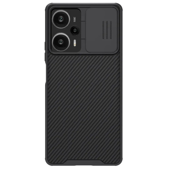 Xiaomi Redmi Note 12 Turbo / Xiaomi Poco F5 Armored Case with Nillkin CamShield Pro Case - Black - Cell phone cases