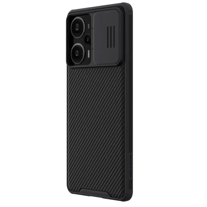 Xiaomi Redmi Note 12 Turbo / Xiaomi Poco F5 Armored Case with Nillkin CamShield Pro Case - Black - Cell phone cases