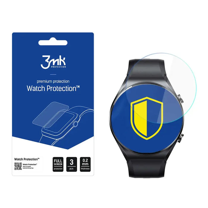 Xiaomi Watch S1 - 3mk Watch Protection™ v. FlexibleGlass Lite - Cell phone tempered glass<<<HurtelXML