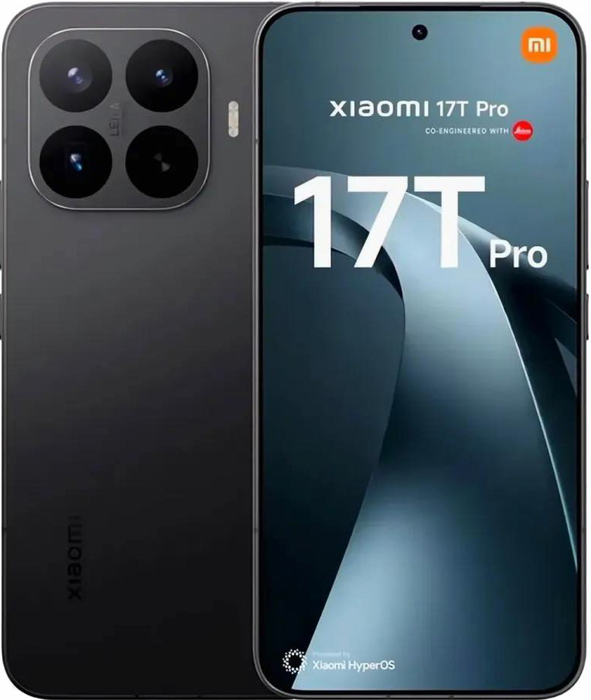 Smartphone Xiaomi 17T Pro 12/512GB Black