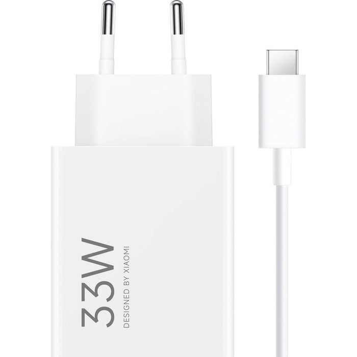 Xiaomi MDY-16-EF 1xUSB-A 33W Wall Charger with 3A USB-C Cable - White