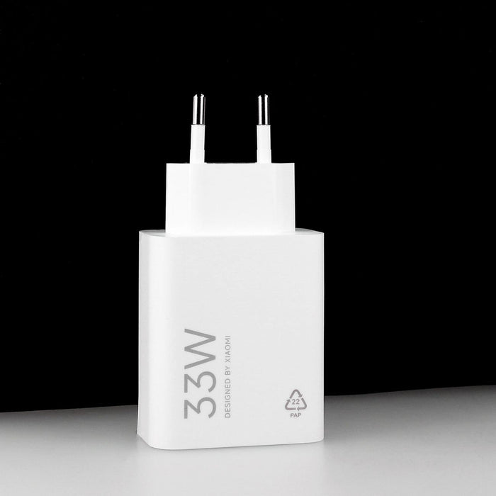 Xiaomi MDY-16-EF 1xUSB-A 33W Wall Charger with 3A USB-C Cable - White