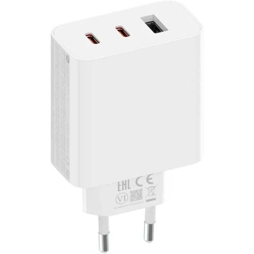 Xiaomi Mi Travel Charger GaN Fast Charger 2C1A (C+C+U) 67W White EU BHR7493EU