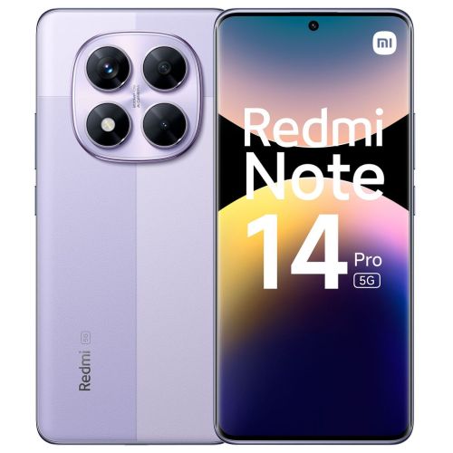 Smartphone Xiaomi Redmi Note 14 Pro 5G, 8GB, 256GB, Lavender Purple