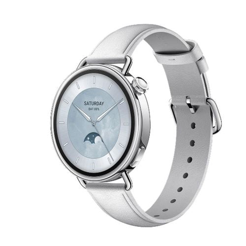 Xiaomi Watch S4 41mm White Leather Strap EU BHR07VUGL