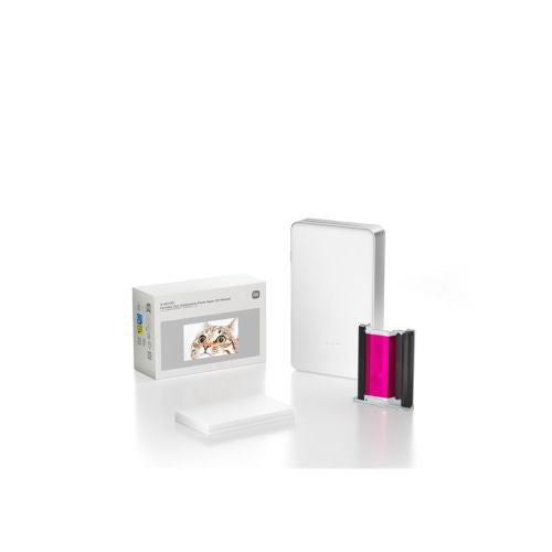 Xiaomi Mi Portable Dye-Sublimation Photo Printer Paper (2x3-inch, 20-sheets) EU BHR082NGL