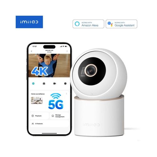 Xiaomi IMILAB C40 Home Security Camera, Night Vision. 360, 4K White EU CMSXJ112A