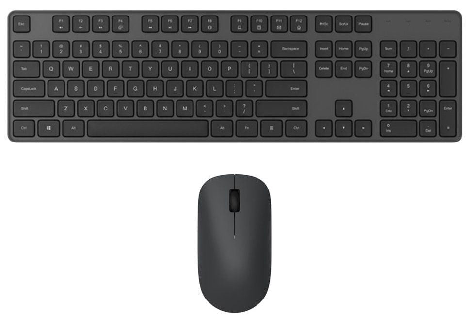 Xiaomi Wireless Keyboard (QWERTY) and Mouse Combo Black EU BHR6100GL