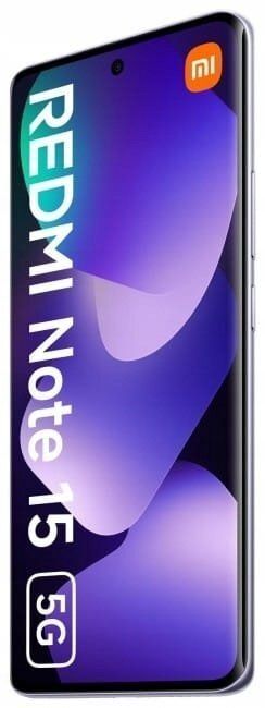 Xiaomi Redmi Note 15 5G 8GB RAM 256GB No Charger Mist Purple EU MZB0LWFEU