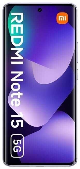 Xiaomi Redmi Note 15 5G 8GB RAM 256GB No Charger Mist Purple EU MZB0LWFEU