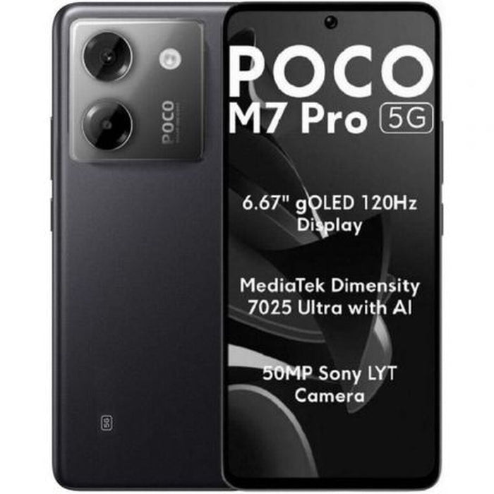 Smartphone Xiaomi POCO M7P 5G 8-256 BK 6,67" Octa Core 8 GB RAM 256 GB Black