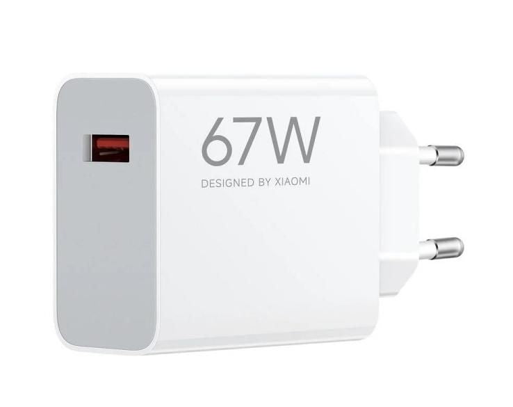 Xiaomi Travel Charger HyperCharge Type-A 67W White EU BHR07SKEU