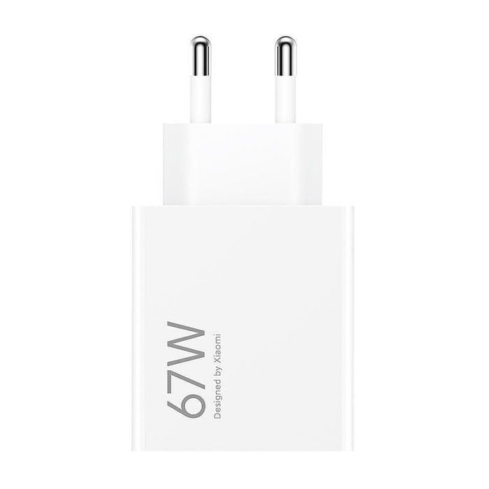 Xiaomi BHR9465EU 67W 6.2A USB-A wall charger with USB-C cable - white
