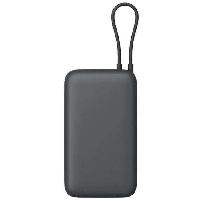 Xiaomi Power Bank 20000 mAh 22.5W with Integrated Type-C Cable Dark Gray EU BHR9740GL