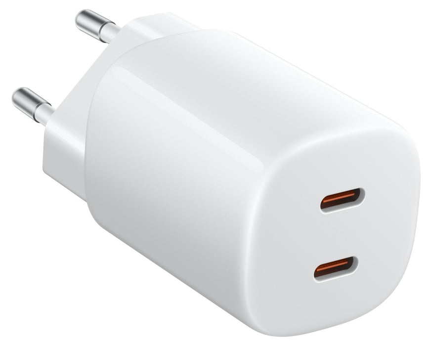 Xiaomi Travel Charger Nano Turbo GaN Fast Charger 2C (C+C) 45W White EU BHR087OEU