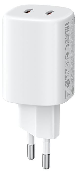 Xiaomi Travel Charger Nano Turbo GaN Fast Charger 2C (C+C) 45W White EU BHR087OEU