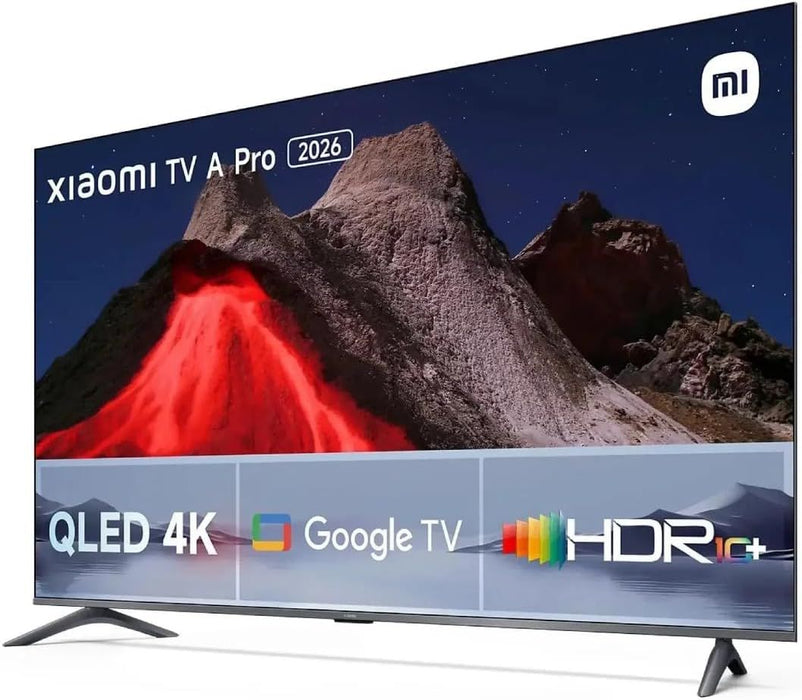 Xiaomi TV A Pro 55" QLED UHD 2026 Black EU ELA5974EU
