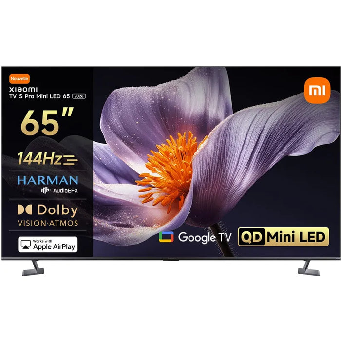Xiaomi TV S Pro MINI LED 65" UHD 2026 Black EU ELA6318EU