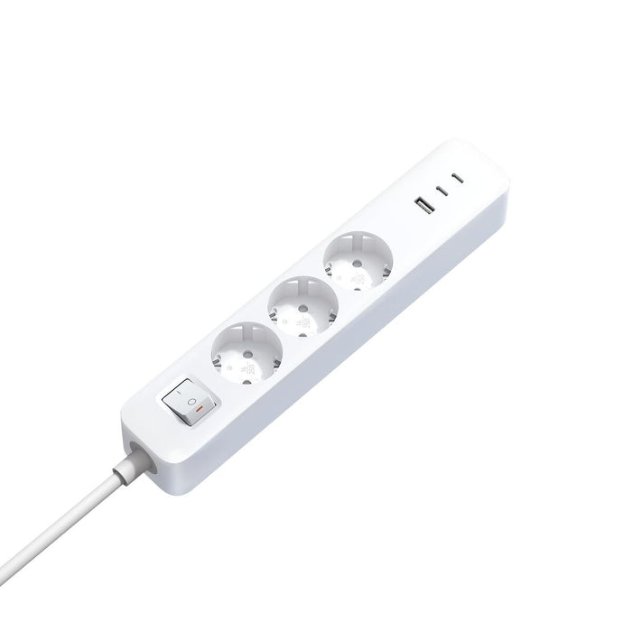 Xiaomi Power Strip 2C1A (3 outlet, 2 USB, 1 Type-C) 1.4m, White EU BHR07UKEU