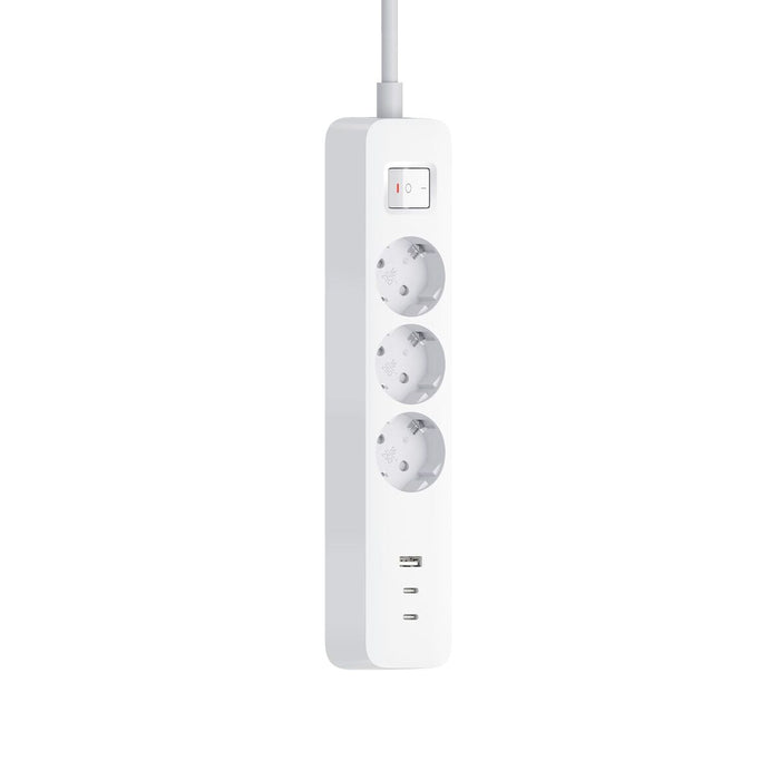 Xiaomi Power Strip 2C1A (3 outlet, 2 USB, 1 Type-C) 1.4m, White EU BHR07UKEU