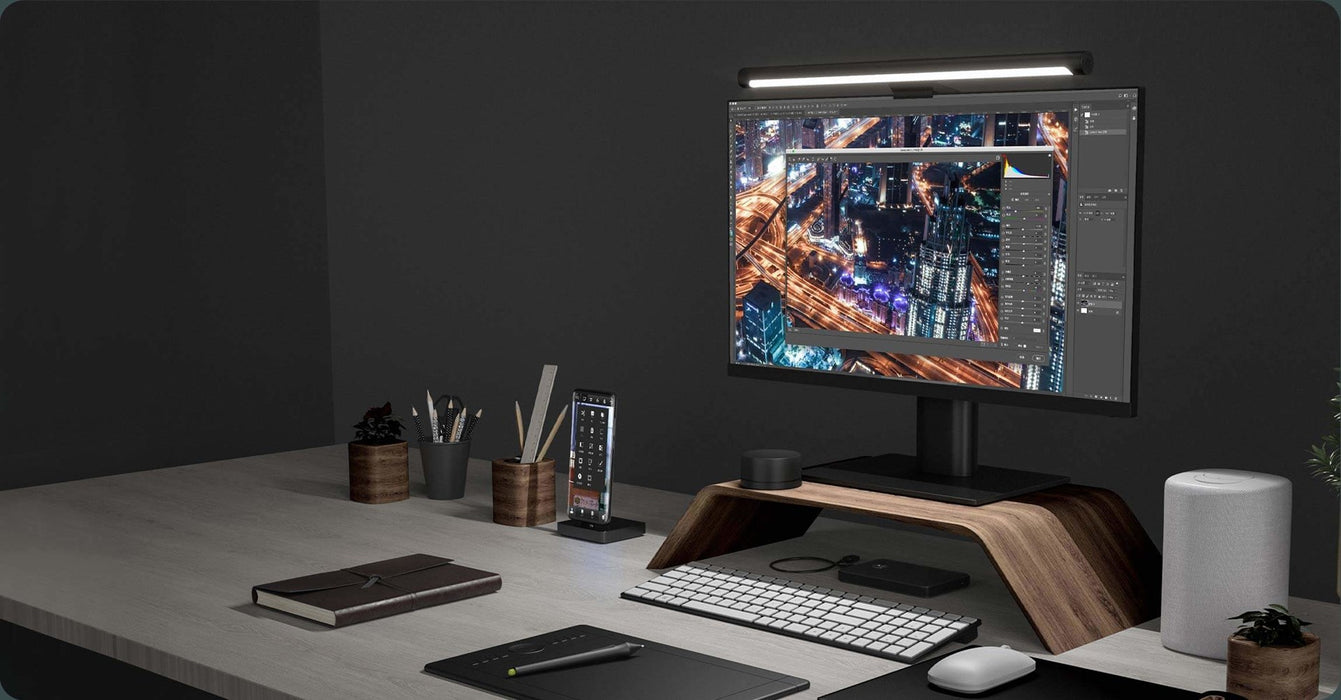 Xiaomi Mi LED Computer Monitor Light Bar Black EU BHR4838GL