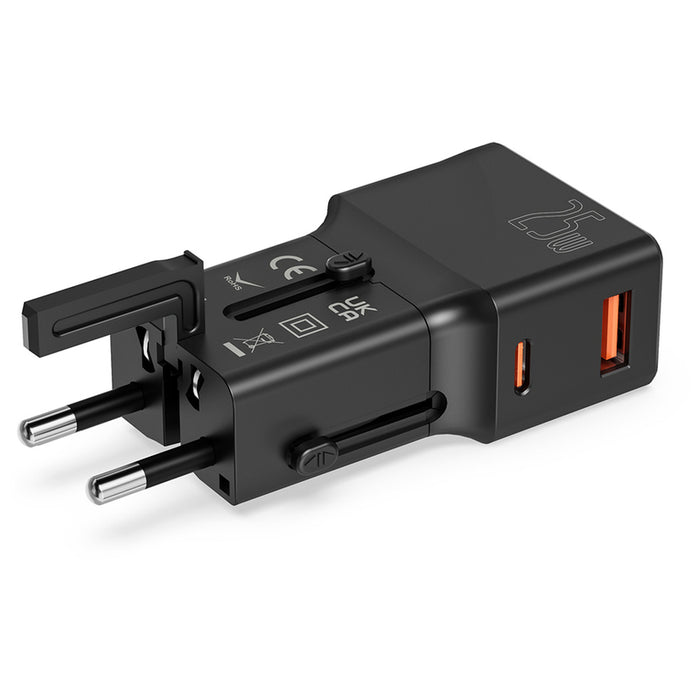 TRAVEL CHARGER XMART G525 BLACK 25W