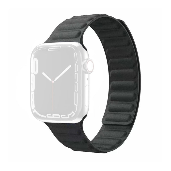 MAGNETIC STRAP XMART WOOLEN APPLE WATCH BLACK 42-49