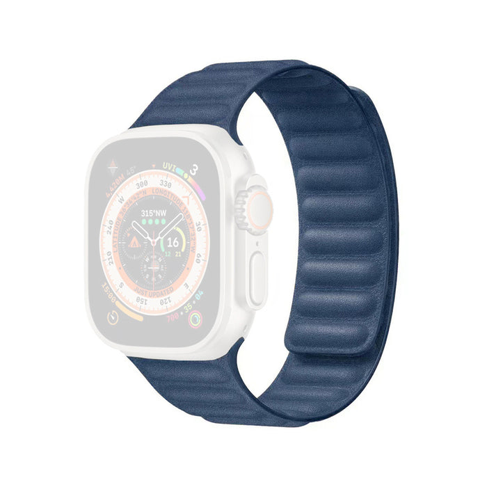 MAGNETIC STRAP XMART WOOLEN APPLE WATCH BLUE 42-49