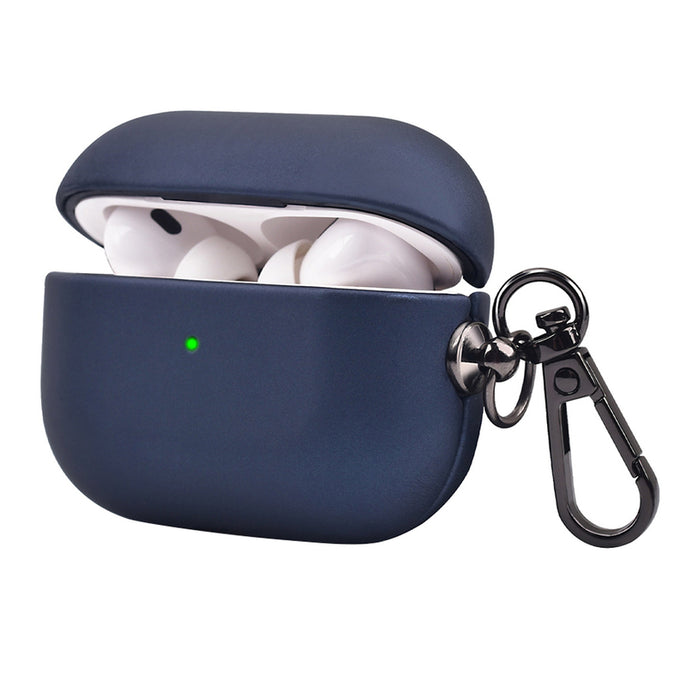 CASE XMART AIRPODS PRO 2 LEATHER BLUE